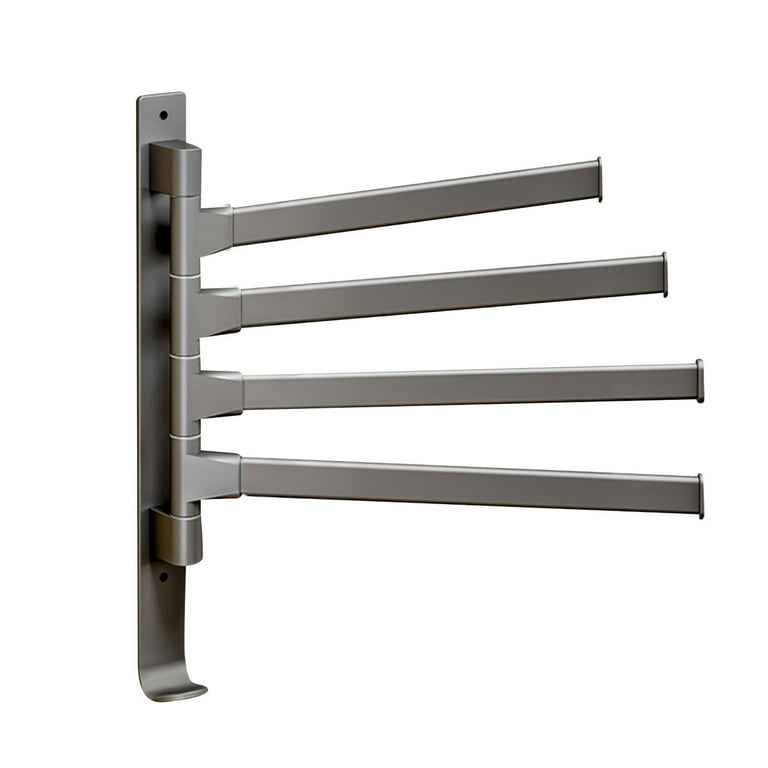 Wall mounted multiple online towel rack