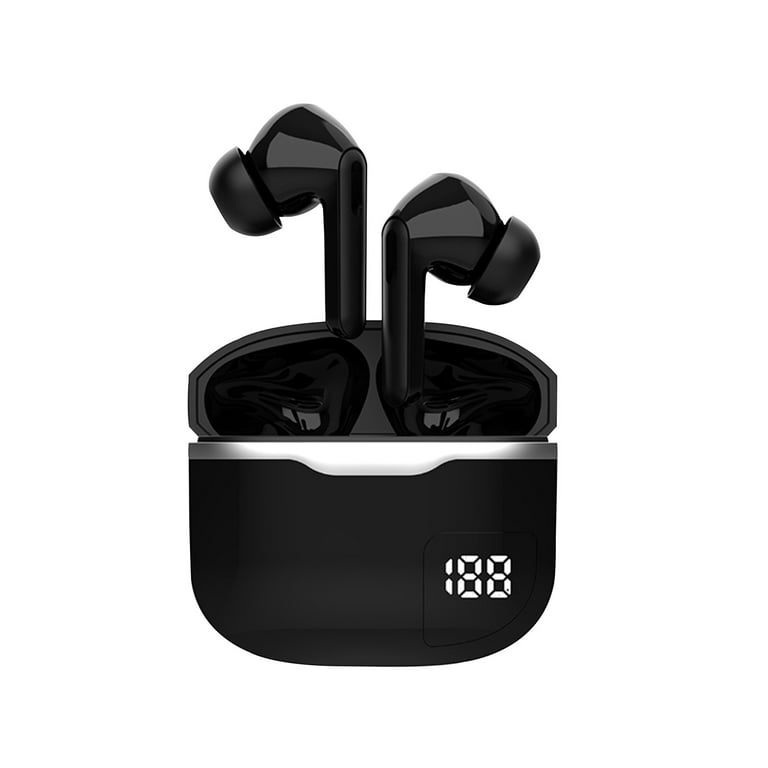Cyber and Monday Deals 2023 5.1 Wireless Bluetooth In Ear Headset With Led Charging Compartment Low Latency Sound Intelligent Noise Cancellation