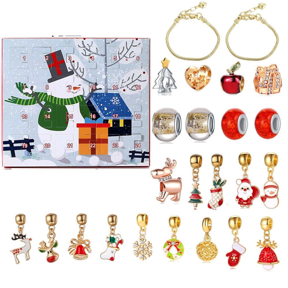 Cyber and Monday Deals 2023 Christmas Advent Calendar Bracelets 2023
