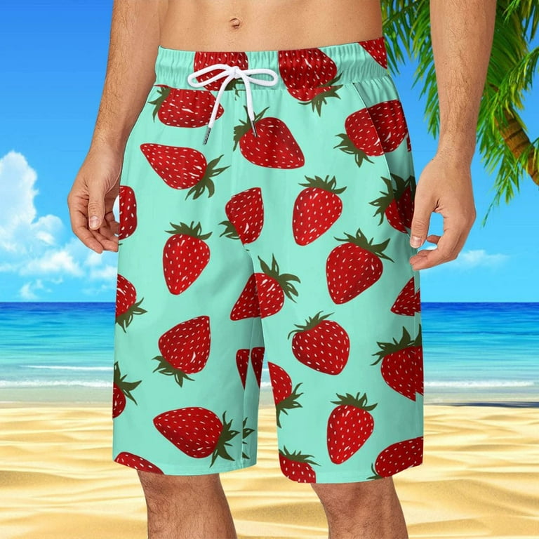 Mens swim cheap shorts walmart