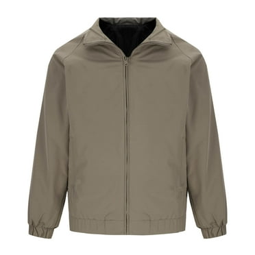 CaiJunJia Clearance No Boundaries Men's Lightweight Casual Jacket Bomber Windbreaker Spring Fall Golf Full Zip Stylish Fashion Outdoor Work Outerwear
