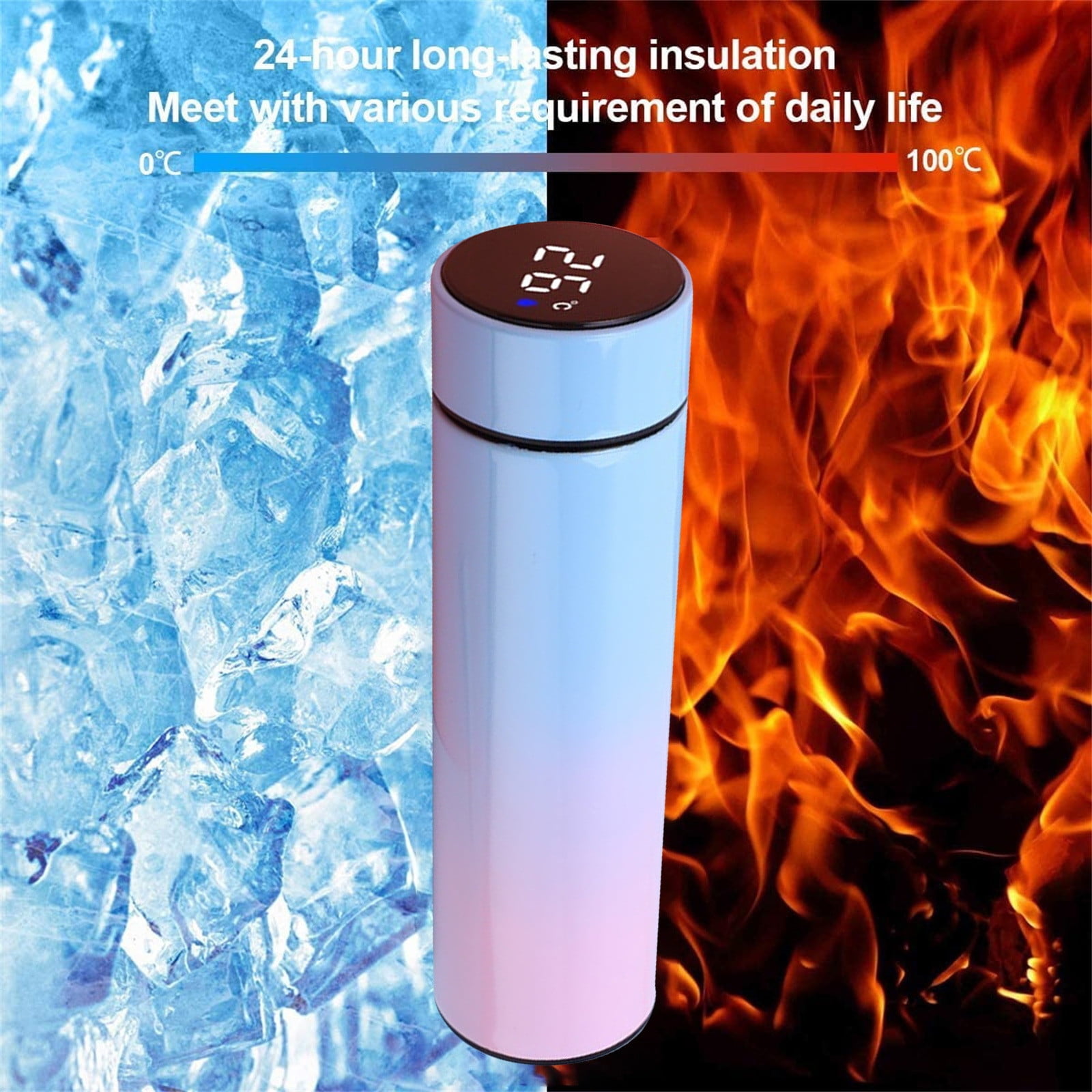 Cyber&Monday Deals 2024 PPgejGEK Vacuum Cup with Smart Temperature