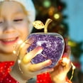 Cyber&Monday Deals 2024 Rkxzt Crystal Apples, Christmas Eve Gift for