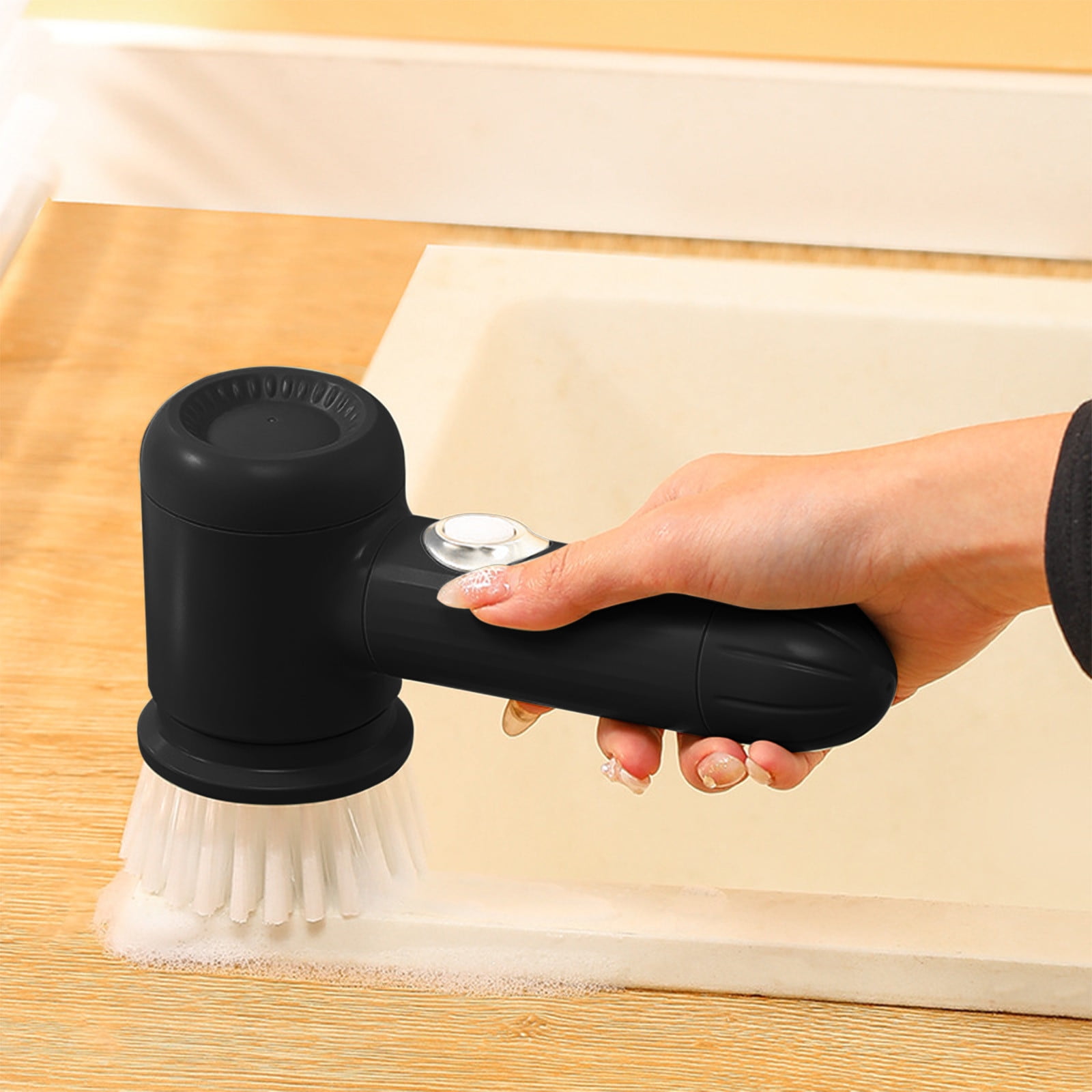 Rkxzt Electric Rechargeable Cleaning Brush - Grout and Bathroom Tile ...