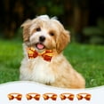 Rkxzt Pet Bow Tie Thanksgiving Pet Bow Tie, Universal Decorative
