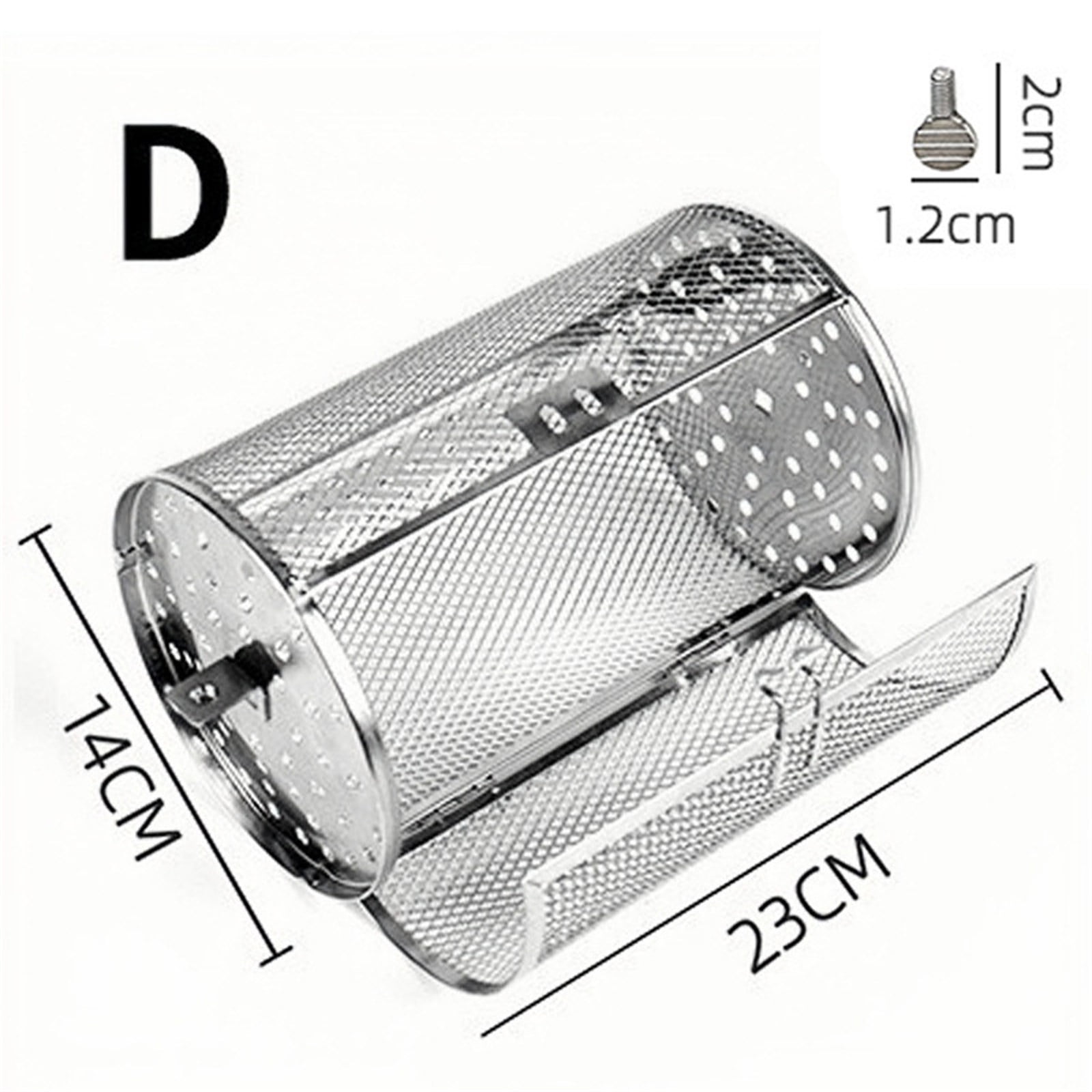 Rkxzt Universal Rotating Oven Baking Tray, Stainless Steel Nut Roasting ...