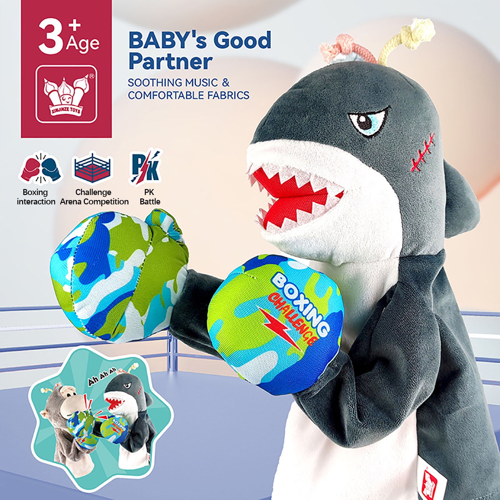 Cyber_Monday Deals 2024 Usmixi Stocking Stuffers for Kids Boxing Monkey