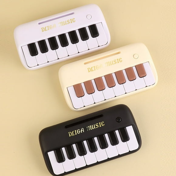 Cyber of Monday Deals Black of Friday Deals Clearance Toys under $5 kkbbma Small Piano Keyboard Toy for Kids - Mini 15 Key Electronic Piano Parent-child Interactive Toy Children's Musical Instrument