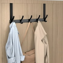 kkbbma under $5 Over The Door Hooks - Door Hanger Hooks for Hanging, Over The Door Towel Racks for Bathroom, Over The Door Hanger for Coats and Towels, Coat Rack Hat Rack
