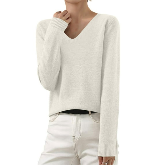 Cyber.Monday Deals/Black and Friday Sweaters for Women Clearance Fayshow0 Women'S New Spring and New Women'S Sweater Cardigan V-Neck Long Sleeve Plus Oversize Women'S Cardigan Knitted Outer