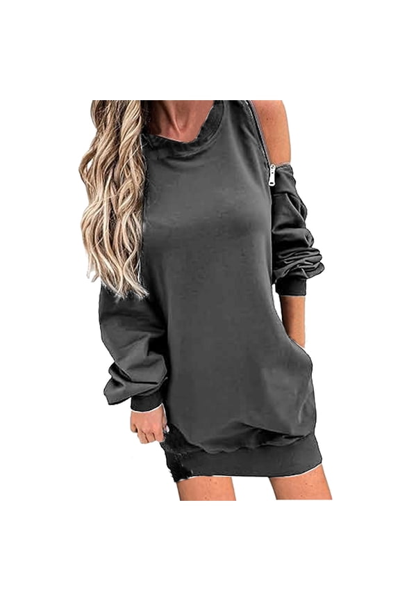 Dyegold Crewneck Sweatshirt Women Teen Girls Women Oversized Sweatshirt Church Outfits For Women Cotton Long Sleeve ​Hall-oween ​Loose Hoodies For Women ​Sales 2023