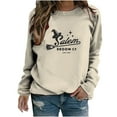 thumbnail image 1 of Dyegold Halloween Pullover For Women Teen Girls Cute Graphic Crew Neck Tunics Fall Sweaters Womens Tunic Tops Work Office Sport Holiday ​Halloween ​Ladies Fall Tops ​Free Shipping, 1 of 5