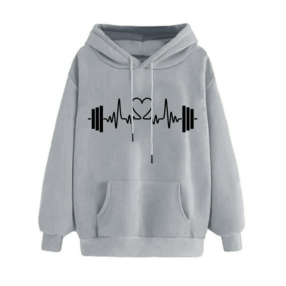 Dyegold Hoodies For Women Teen Girls Cute Funny Graphic Sweatshirts Casual Loose Long Sleeve Hooed Pullover Tops With Pocket