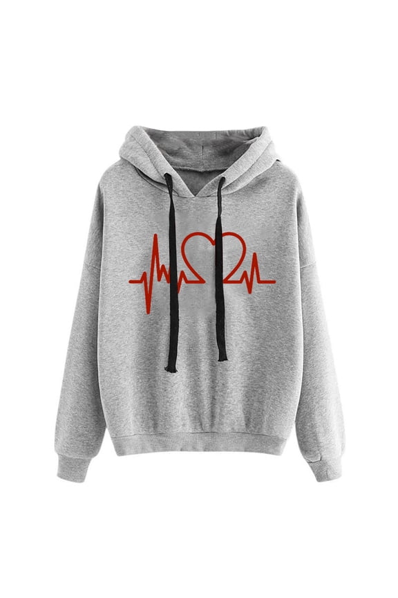 Dyegold Hoodies For Women Teen Girls Cute Funny Graphic Sweatshirts Casual Loose Long Sleeve Hooed Pullover Tops With Pocket