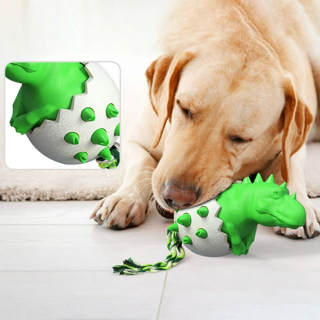 Latrodar Christmas Stocking Stuffers New Dinosaur Dog Toys For Dogs Who Like To Chew Sturdy Dog Toys Dinosaur Toys For Dog Teething Pet Chew Toys For Dog Teeth Cleanin Enduring Gr