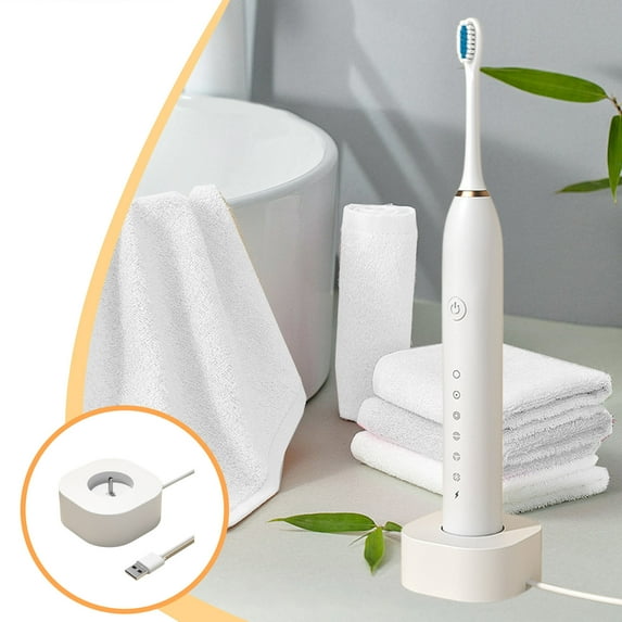 Latrodar Electrics Toothbrush Charging Base Direct Plug Charger Fast Charger No Heat High Durability White 8.6x3.2 Inch Home Essentials