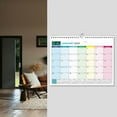 Cyber_Monday Deals Latrodar Sturdy Double Coil Binding Large Calendar