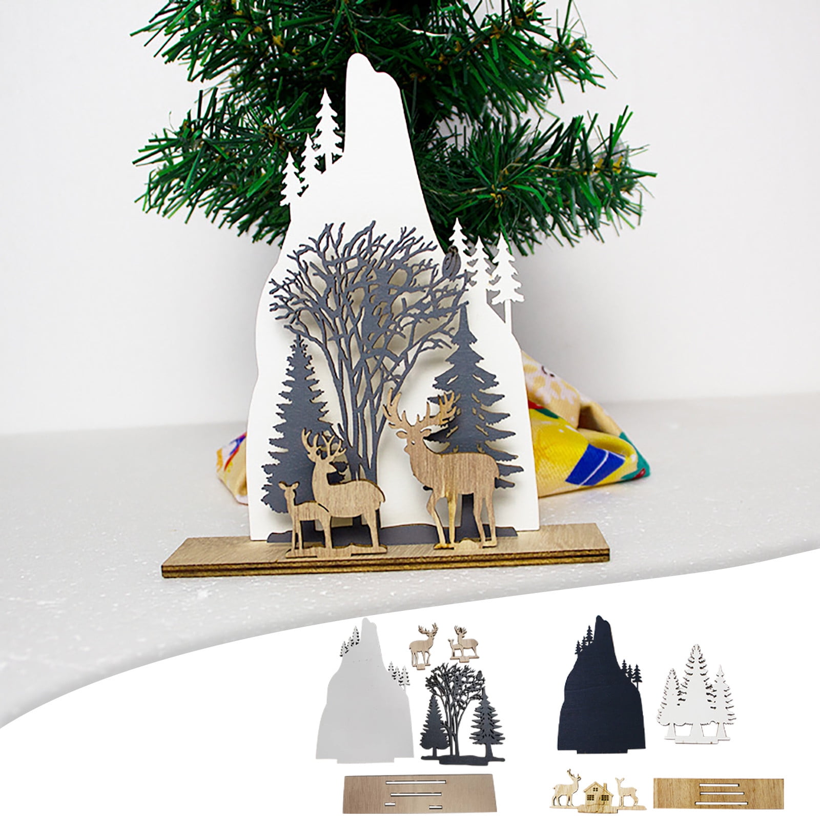 Cyber.Monday Deals,RBCKVXZ Christmas Decorations Clearance,Ornaments Tree Christmas Garden DIY