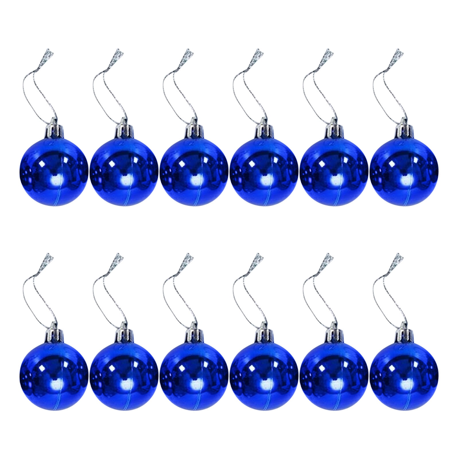 Cyber.Monday Deals RBCKVXZ Christmas Decorations Under 5.00 Clearance 12Pcs 1.18Inch Christmas