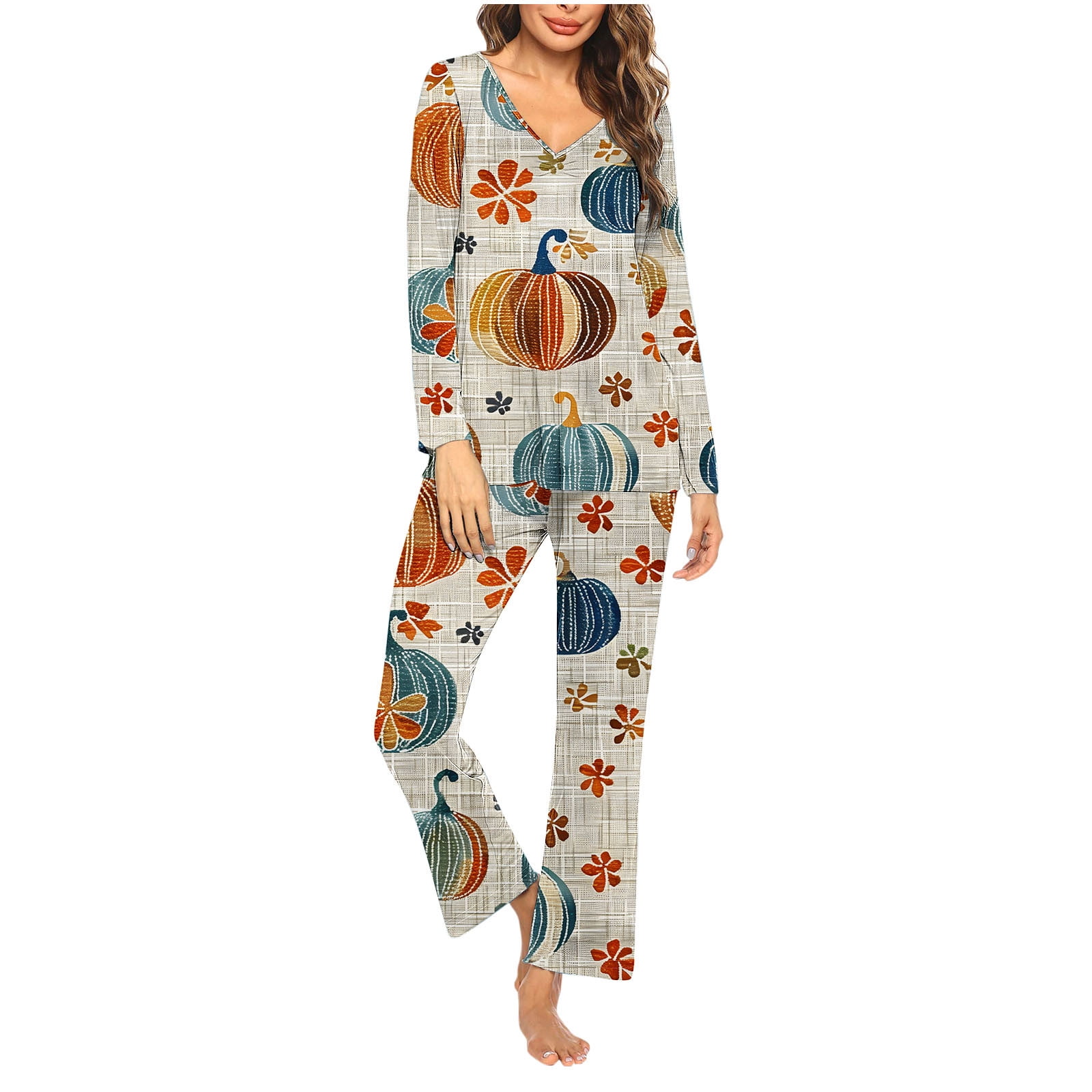 Cyber and Monday Deals Today 2024！ Halloween Pajamas Women ,Short