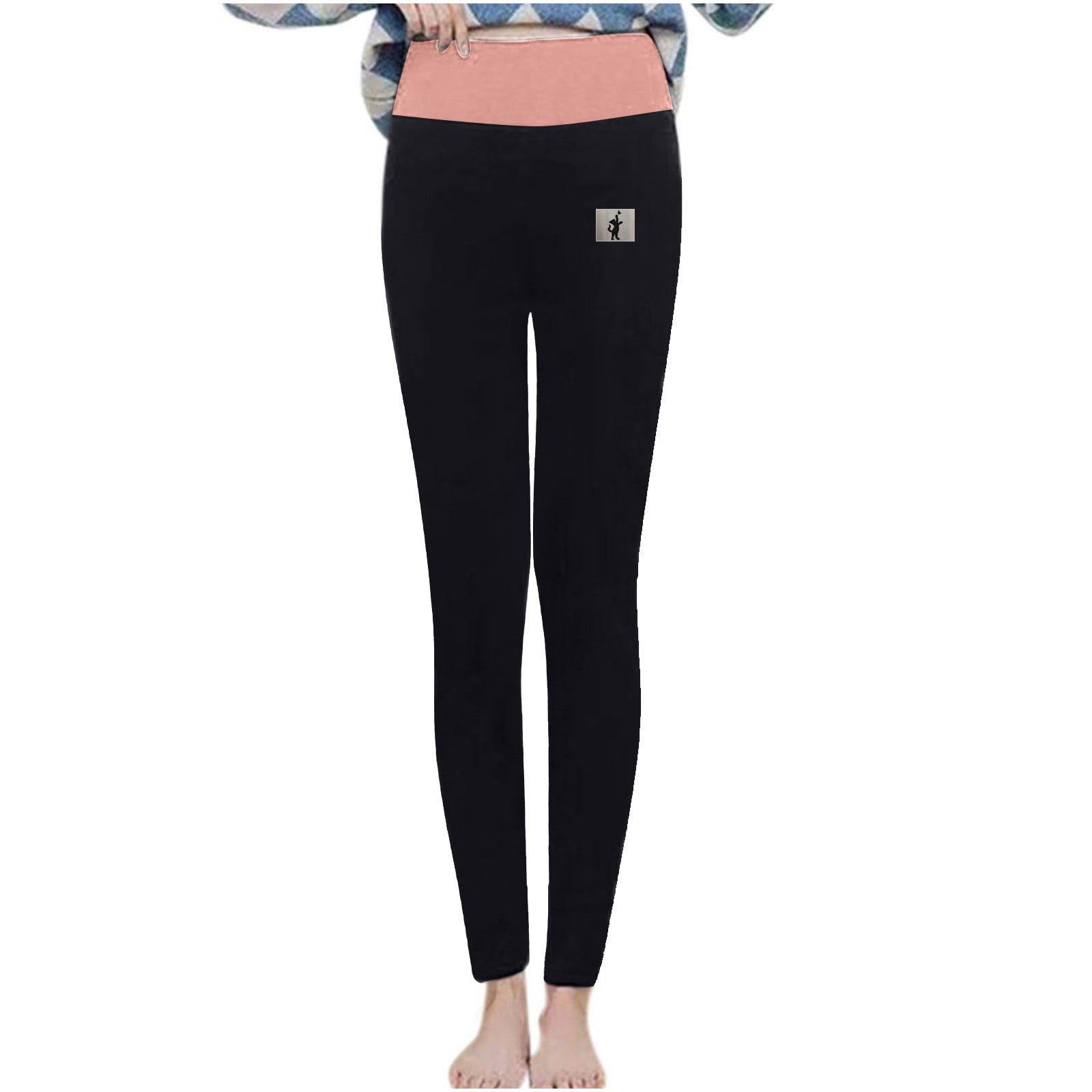 Cyber and Monday Deals VEKDONE Sherpa Lined Fleece Leggings for Women