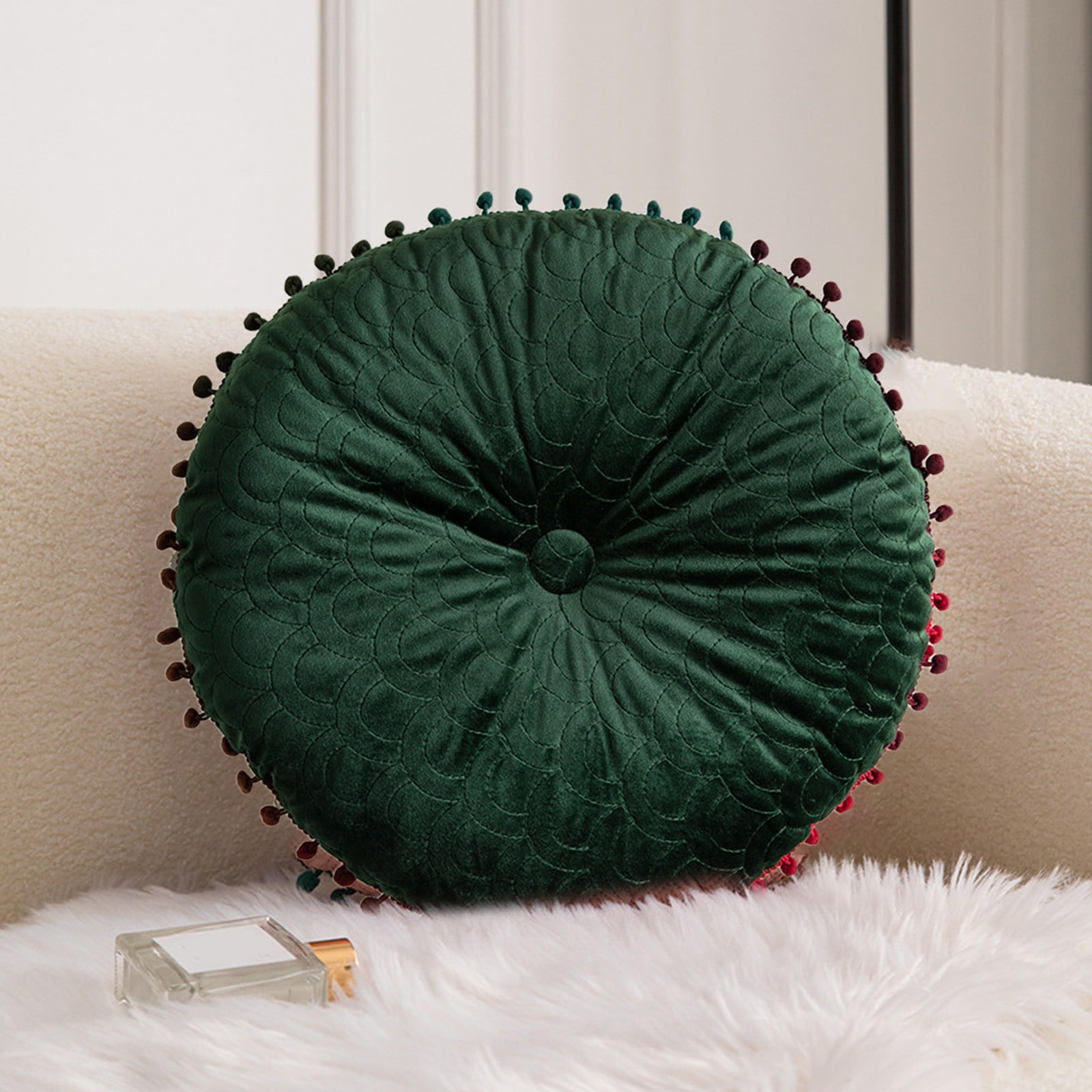 Cyber and Monday Deals! kkbbma Chair Cushion Pad Clearance Round Chair
