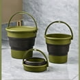 thumbnail image 1 of kkbbma Collapsible Bucket Cleaning Bucket Mop Bucket Folding Foldable Portable Small Plastic Water Supplies for Outdoor Garden Camping Fishing Car Wash Space Saving, 1 of 7