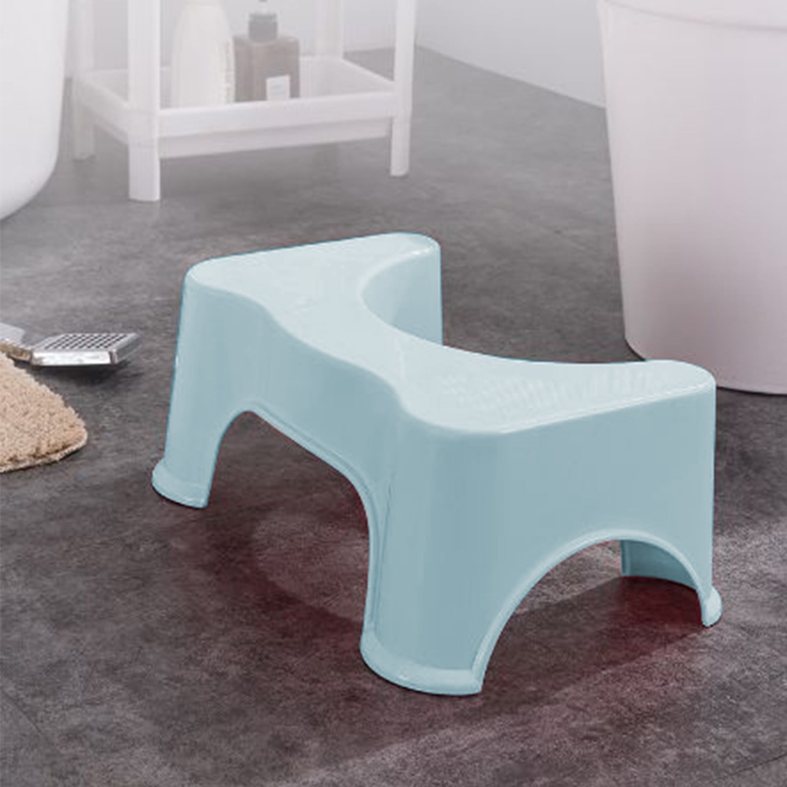 Cyber_Monday cuyhtdup Toilet Stool Squatting Poop Stool Bathroom Potty ...