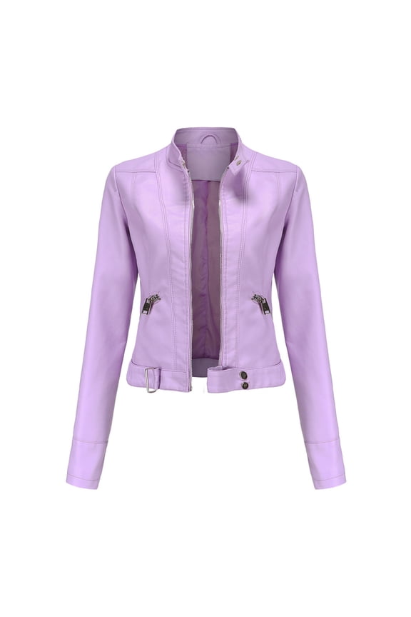Cyber*Monday on Sale ChaoHeng Womens Winter Coats Women's Faux Leather Motorcycle Jacket,Classic Biker Style Outerwear