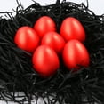 thumbnail image 1 of Iumwxz Holiday Travel Simulation Easter Eggs Wooden Fake Eggs 2.3 Inch Eggs 6pcs Toys Christmas Gifts home decor christmas clearance outdoors indoor, 1 of 5