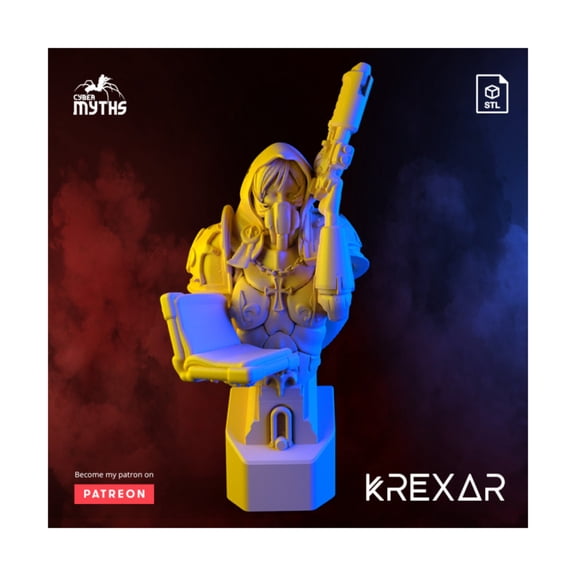 Cyber Myths Krexar Bust New