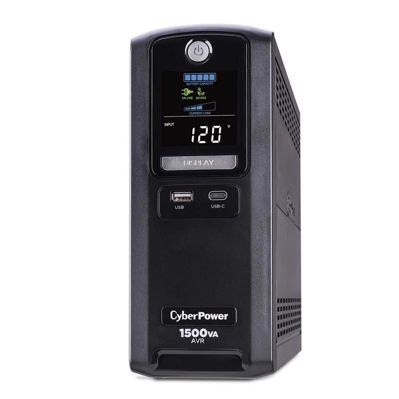 Cyber Power 3011903 6 ft. Black 890 J 10 Outlets Battery