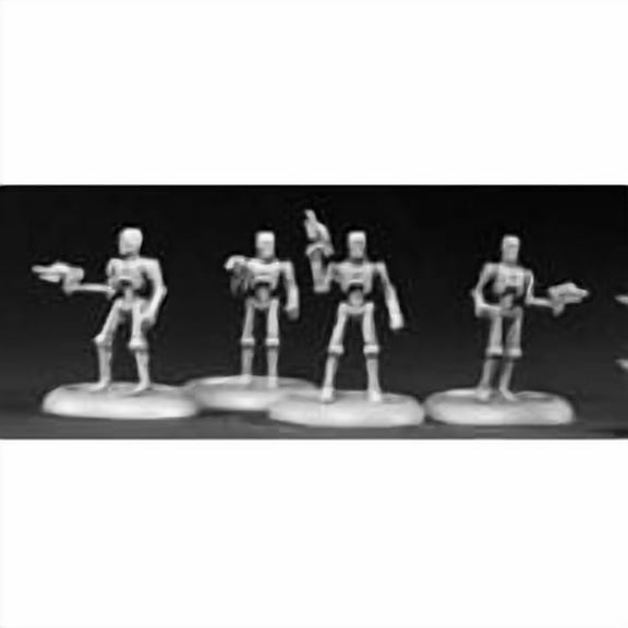 Reaper Miniatures Cyber-Reavers (4) #50097 Chronoscope Metal D&D RPG Mini Figure