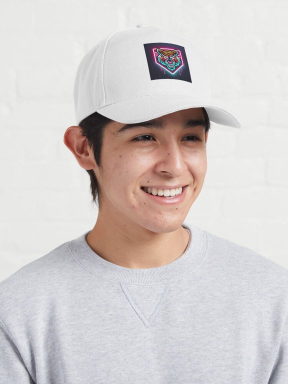 Cyber Samurai Baseball Hat, Futuristic Warrior Character Graphic Design, Classic Everyday Cap