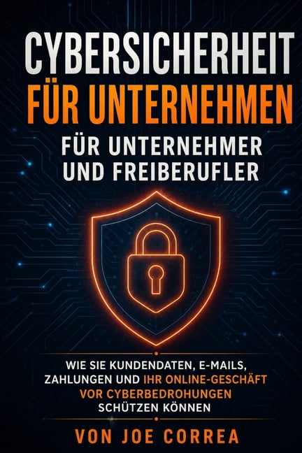 Cyber-Schutz-Akademie Cybersicherheit fÃ¼r Unternehmen fÃ¼r Unternehmer und Freiberufler: Wie Sie Kundendaten, E-Mails, Zahlungen und Ihr Online, Book 8, (Paperback)