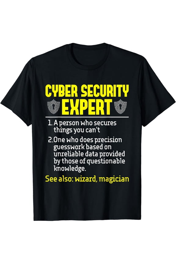t-shirtCyber Security Expert - Network Support Hacker Programmer T-Shirt mens t shirt，black，women，funny，misfits，men，journey