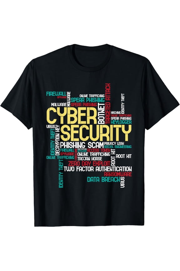 Cyber Security - Hacker IT Analyst Computer Programmer T-Shirt