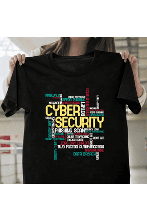 Cyber Security Hacker IT Analyst Computer Programmer Tech Gift Unisex T-Shirt, for men & women, up to size 5XL.