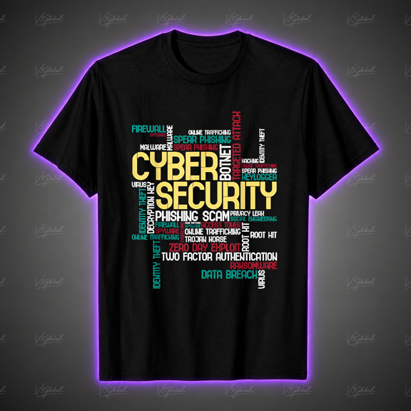 Cyber Security Hacker IT Analyst Programmer Tech Unisex T-Shirt S-5XL V14588