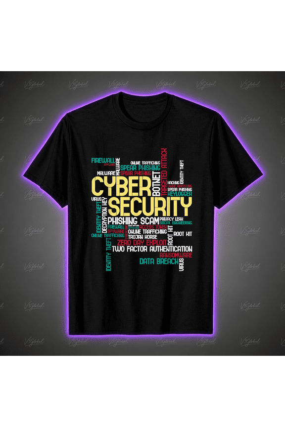 Cyber Security Hacker IT Analyst Programmer Tech Unisex T-Shirt S-5XL V14588