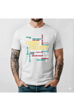 Cyber Security T Shirt Hacker IT Analyst Programmer Graphic Gift IdeaV14588,Unisex S- 5XL