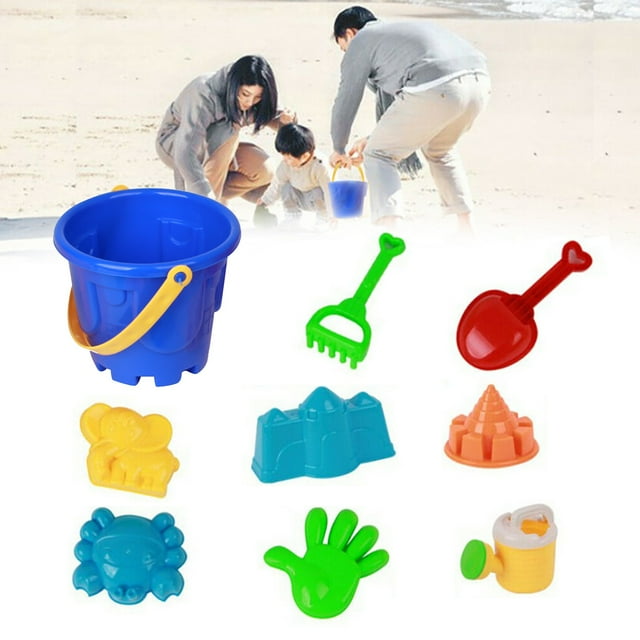 Cyber and Monday Deals 2024 Clearance Under 5.00 9Pcs Beach Toys Sand