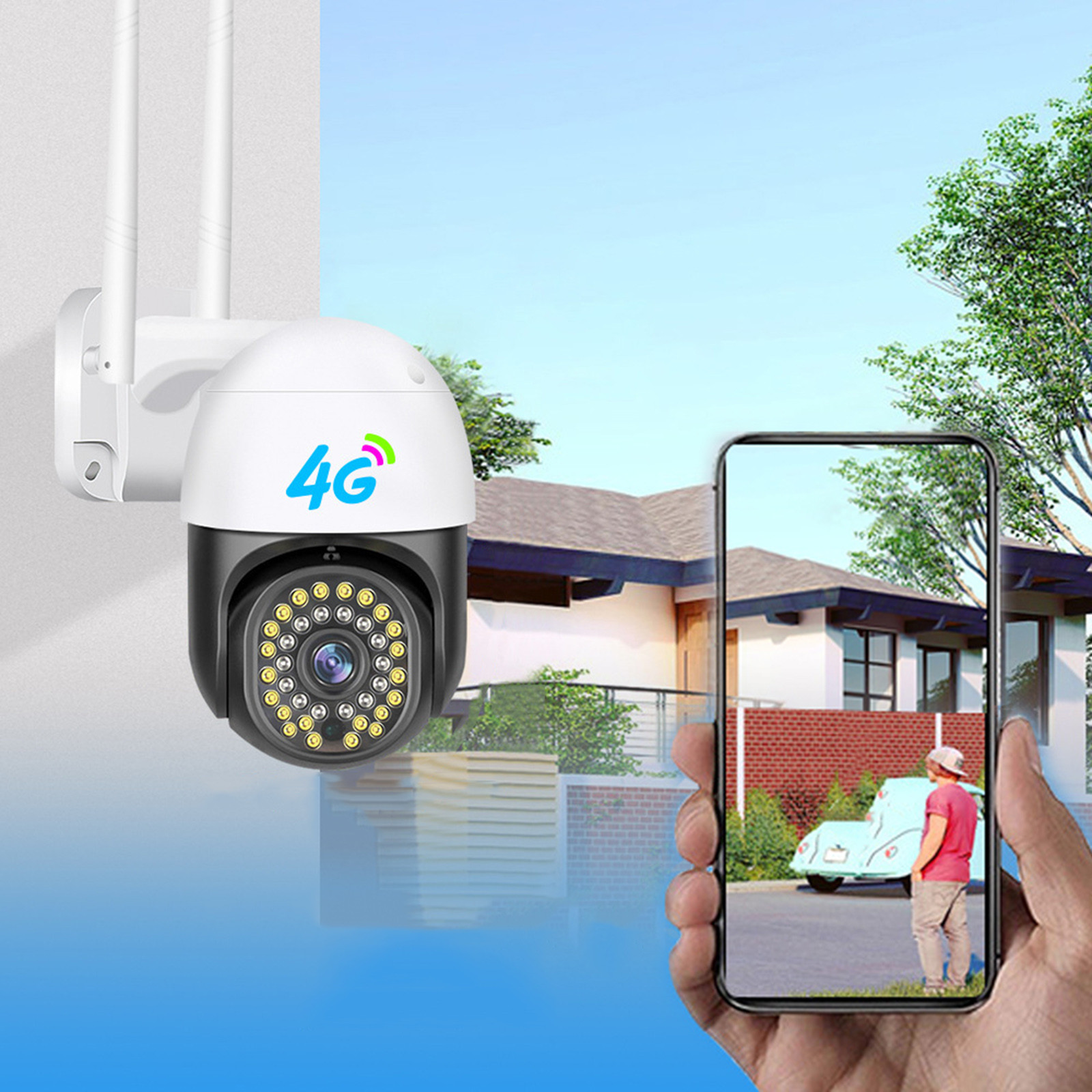 Cyber_monday&Deals Brondbend 36-Light 2.8-Inch Dome Camera 4g