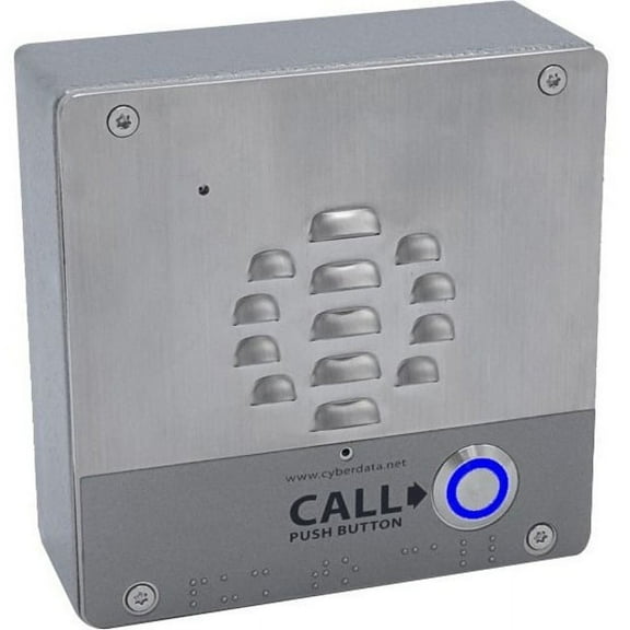CyberData 011186 SIP Enabled Outdoor Intercom