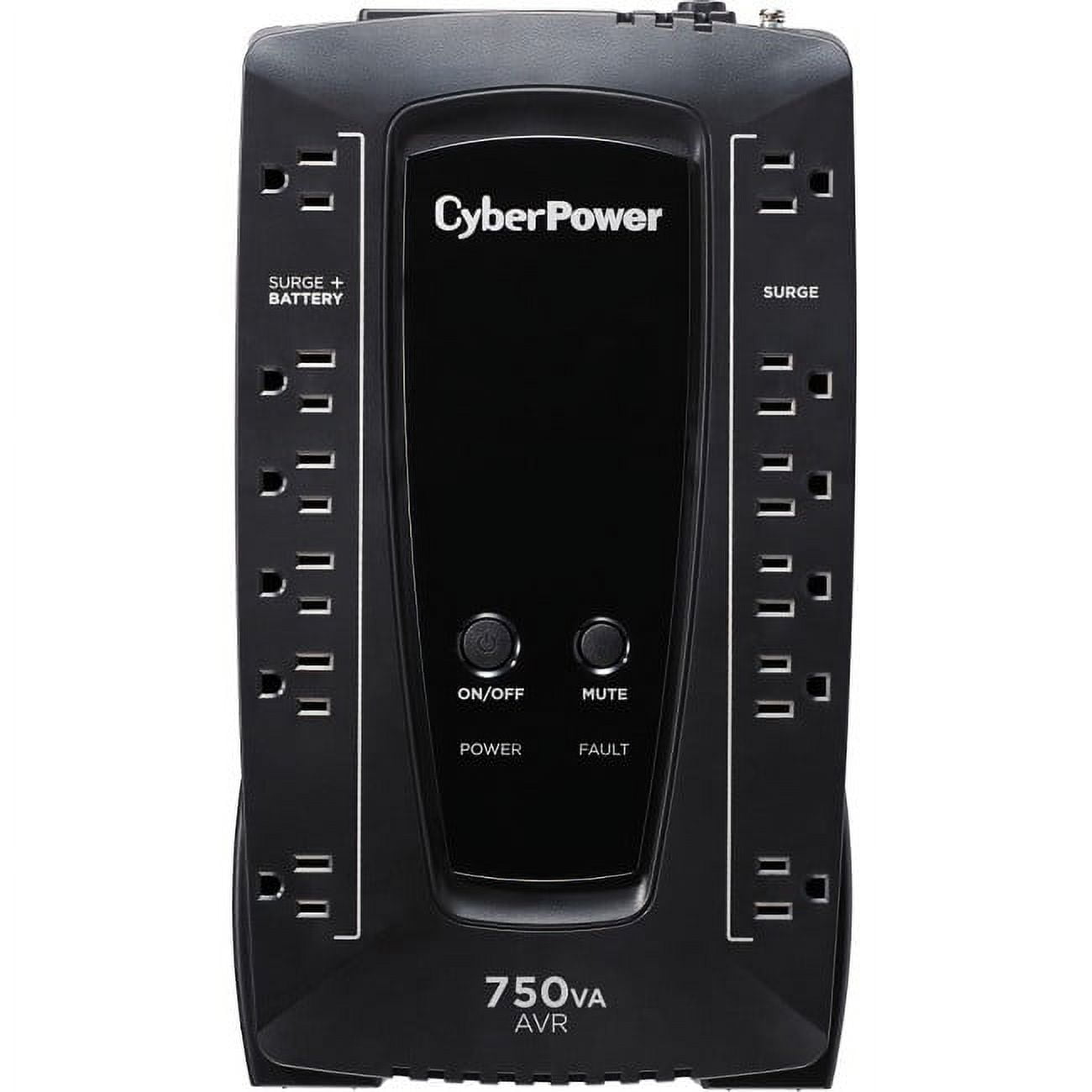 CyberPower AVRG750U Compact 12 Outlets 750VA 450W UPS