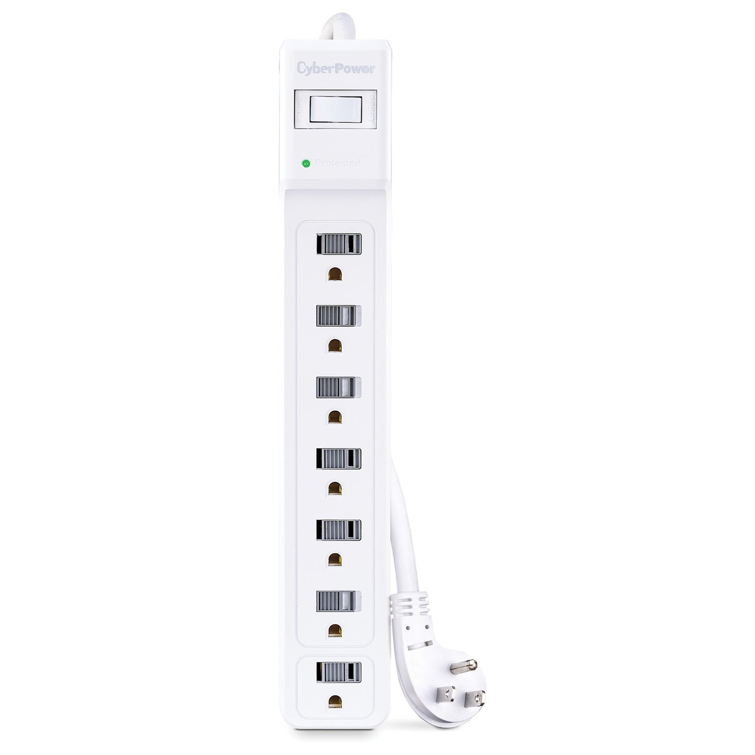 CyberPower B704 Essential Series B704 7-Outlet Power Strip Surge Protector