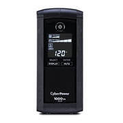 CyberPower CP1000AVRLCD Battery Backup UPS, 1000VA/600W, 120V, 8 Outlets, AVR, LCD Display, Black