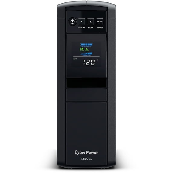 CyberPower CP1350PFCLCD 1350 VA / 880 Watts PFC Pure Sine Wave UPS