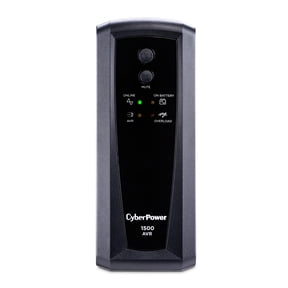 CyberPower CP1500AVRT UPS Battery Backup with AVR, 1500VA/900W, Mini Tower, 10 Outlets