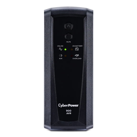 CyberPower CP900AVR UPS Battery Backup with AVR, 900VA/560W, Mini Tower